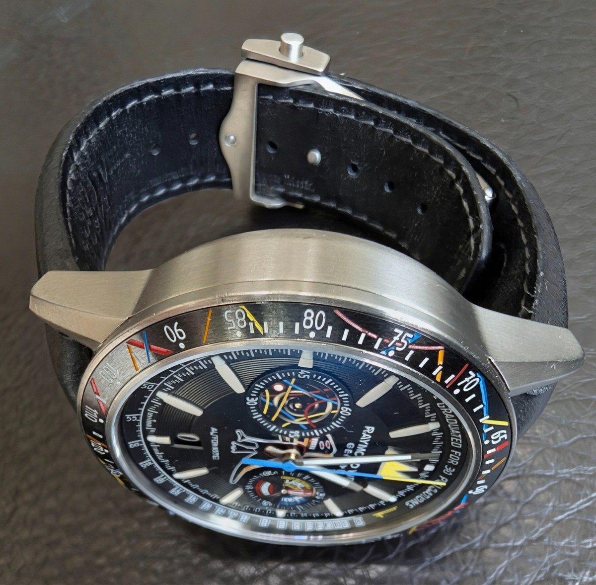 Special Ed. Raymond Weil x Basquiat Freelancer Automatic Chrono
