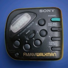 RARE Vintage SONY FM/AM Walkman Portable Radio Model:SRF-M32 Tested