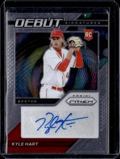 2021 Panini Prizm #DS-KH Kyle Hart Debut Signatures Rookie RC