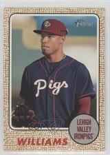 2017 Topps Heritage Minor League Edition First Name Omission Nick Williams 3d5