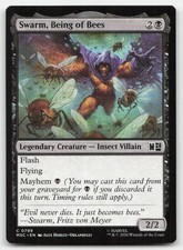 Swarm, Being of Bees 799 MSC Commander: Marvel Super Heroes Magic MTG NM