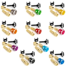 1UP Racing "Lockdown" Adjustable Bullet Plug Grips w/5mm Bullets