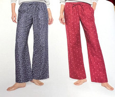 Gap Women's Flannel Pajama Pants 2-Pack Med  Large 100 Cotton