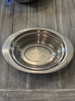 Bon Chef Stainless Steam Food Pan Serving Dish 5403-N  OVAL 82WF Preowned
