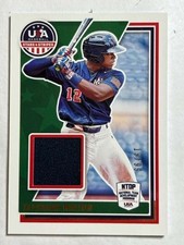 2022 Panini Stars and Stripes USA Materials Base or Gold Parallel Pick From List