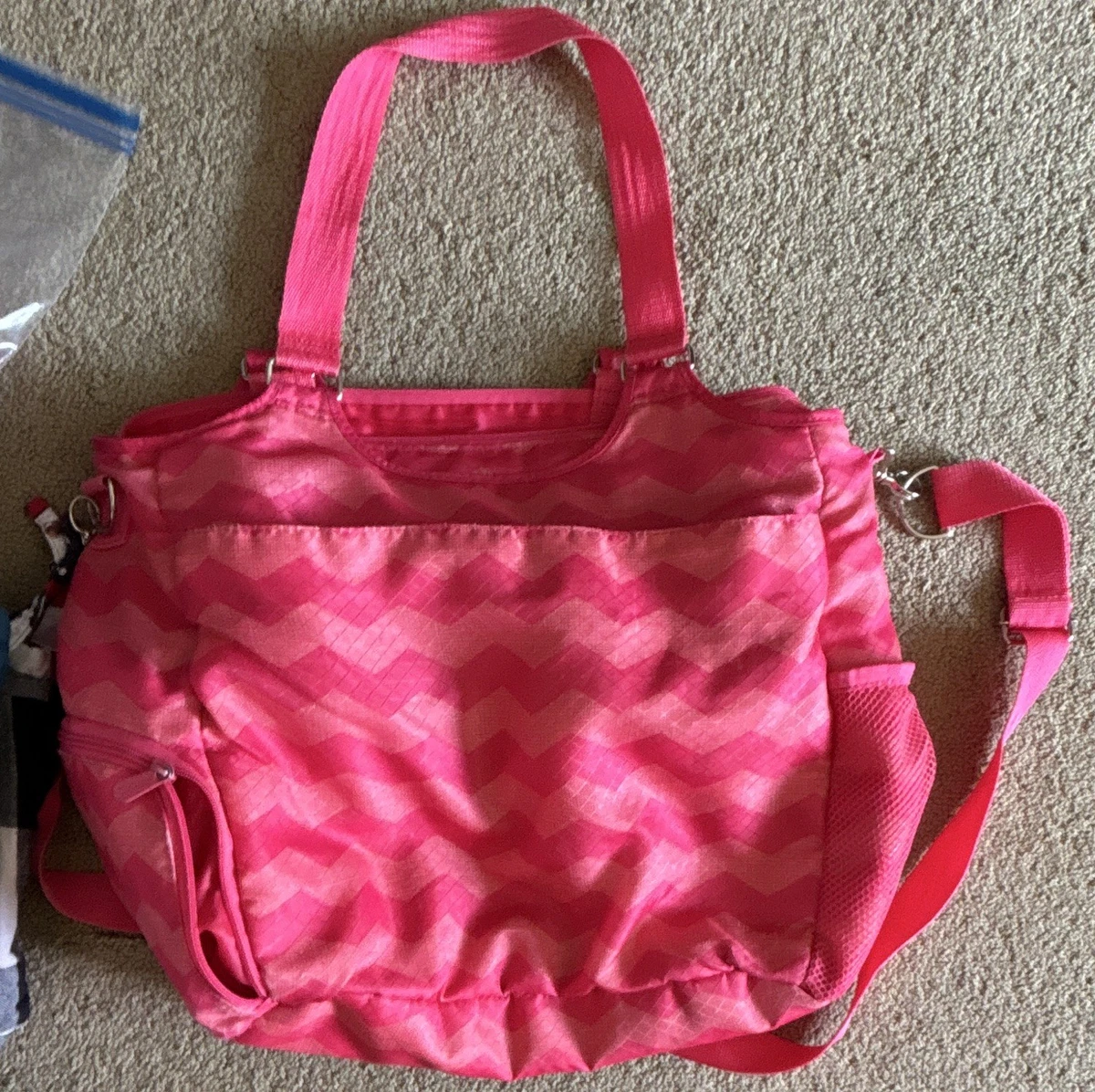 Black and grey Thirty-One Embroidered \