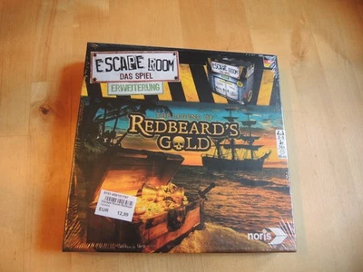 Brettspiel Escape Room Erweiterung Redbeards Gold neu OvP - Bild 1 von 2