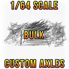 1/64 Scale Custom Adjustable BULK AXLES for Hot ... Real Rider Wheels Rims