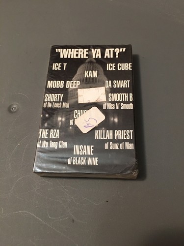  Various Mobb Deep RZA    ‎– Where Ya At?  FACTORY SEALED CASSETTE SINGLE C93 D - Picture 1 of 6