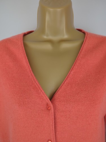 WOOLOVERS RUST ORANGE MERINO & CASHMERE SIZE S-10-12 NWOT - Picture 2 of 9