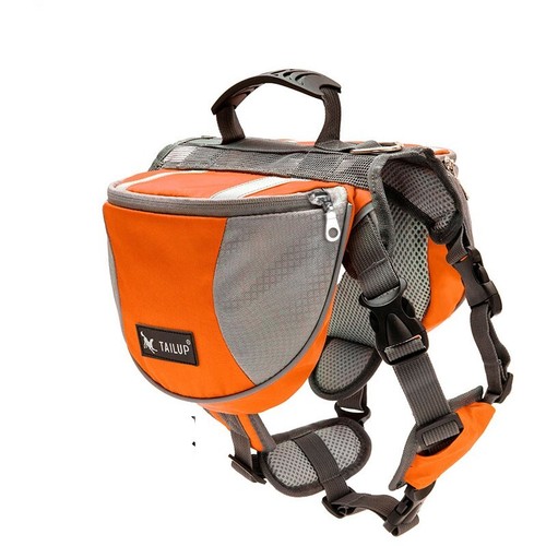 Dog Reflective Backpack Pet Snack Pockets Puppy Travel Bag Training Backpacks Us - Picture 59 of 84