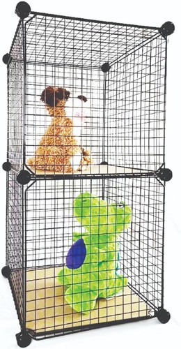 Wire Panel Assembly for Pet Cat Bird Dog Cage, Top or Side Lock Door & Caster - Picture 9 of 19