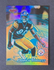 PLAXICO BURRESS 2002 BOWMAN'S BEST BLUE VERSION CARD #78 - SER# 136/300 -112923H