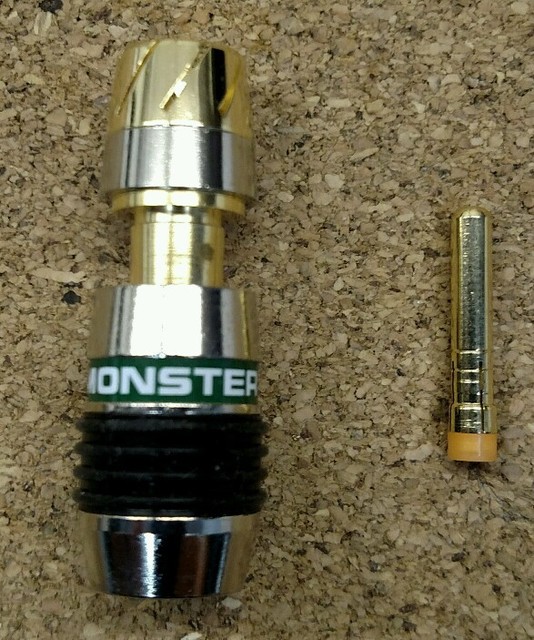 Monster Cable Quicklock Digital Coaxial RCA Connectors QL Hdm59