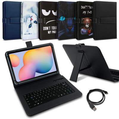 Keyboard Hülle für Samsung Galaxy Tab S9 S8 11 Zoll Tasche Schutzhülle Bluetooth