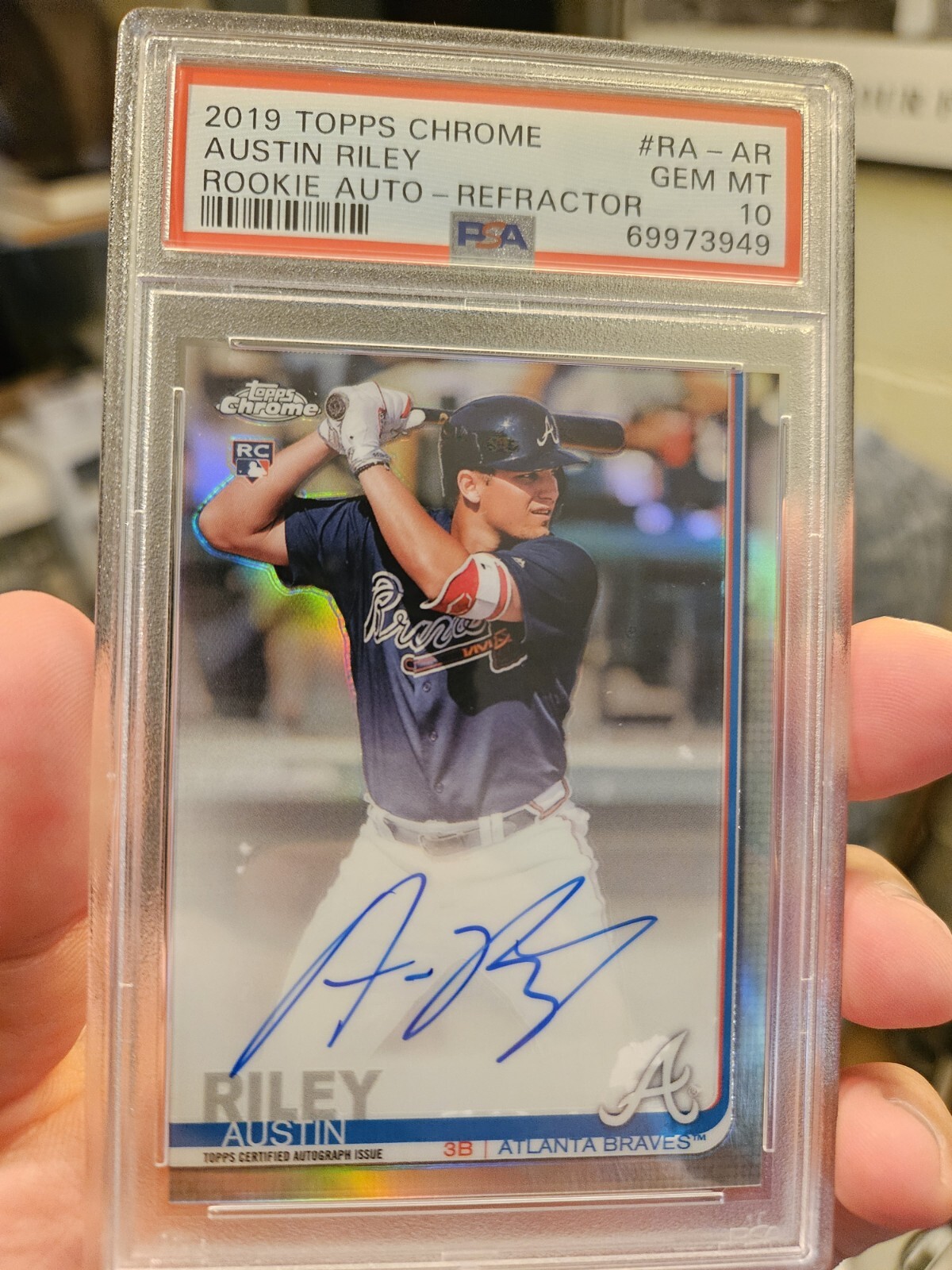 topps オースティンライリー直筆サインカードRC