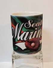 Vintage SEATTLE MARINERS Baseball Coffee Cup/Mug. Collectable HUNTER 1998 MLB