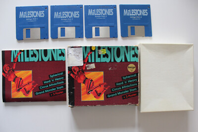   Milestones Hard n Heavy ( Giana Sisters 2 ) usw 1990 Commodore Amiga Spiele