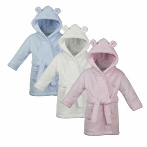 grey baby dressing gown