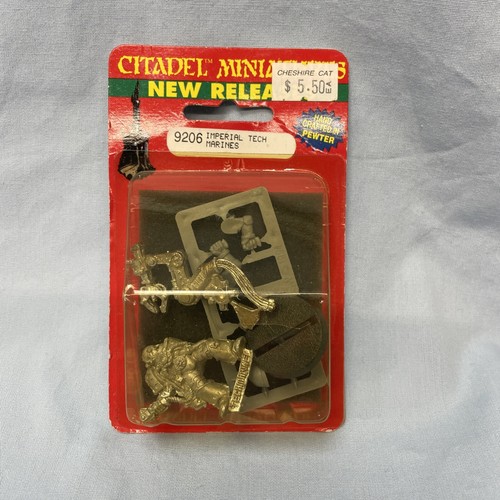 Citadel Miniatures Imperial Tech Marines, 9206 NISP 1993 �� - Photo 1/5
