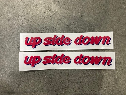 kawasaki KX100 1992 Up Side Down Front Fork Decals / Stickers / Graphics - Picture 4 of 6