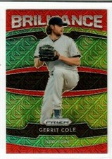 GERRIT COLE 2020 Panini Prizm Baseball BRILLIANCE RED MOJO #/149 HOUSTON ASTROS