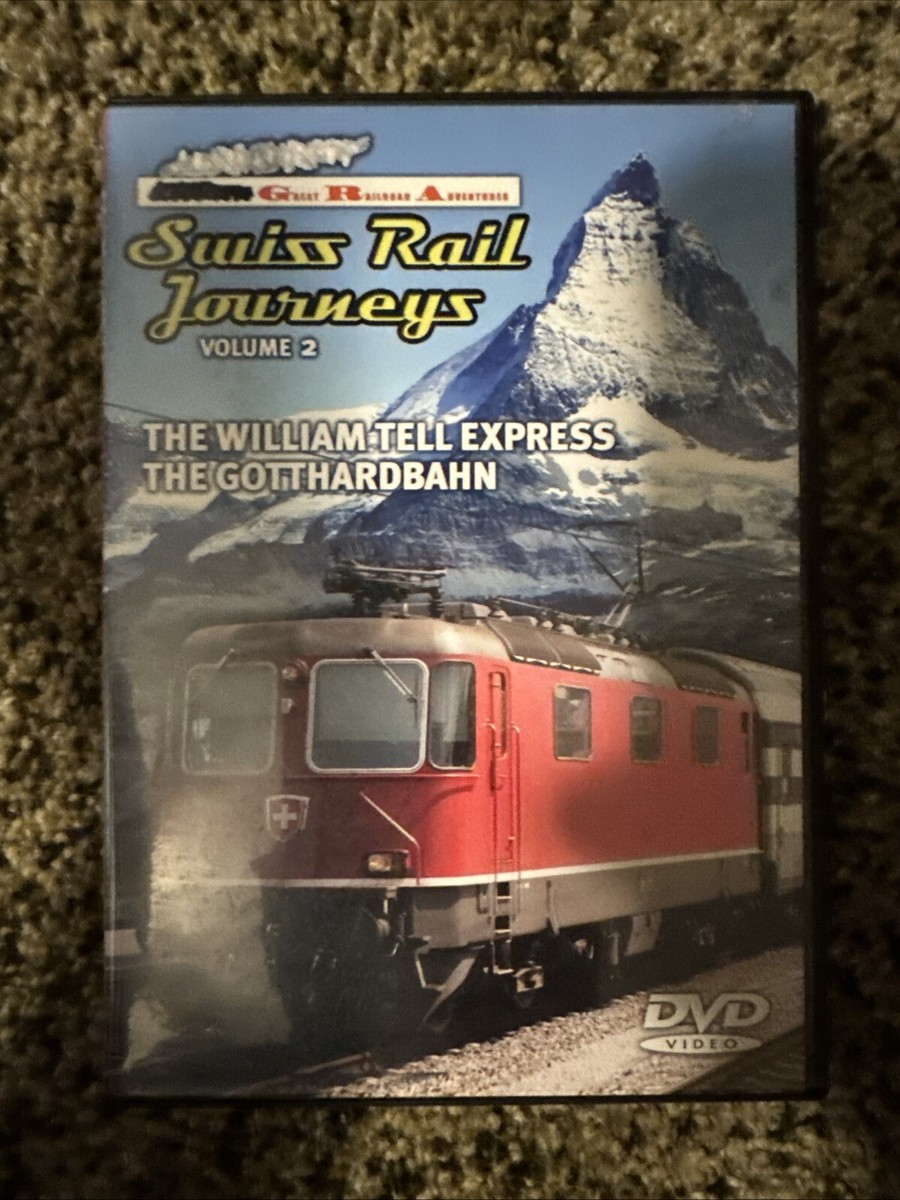 スイス編その2 DVD 旅行・ドキュメンタリー(20251304) Swiss Rail Journeys - Vol. 2-William Tell Express (DVD