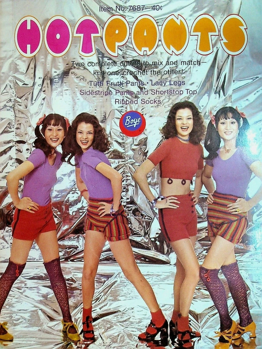 Hot pants top 1970s fashion