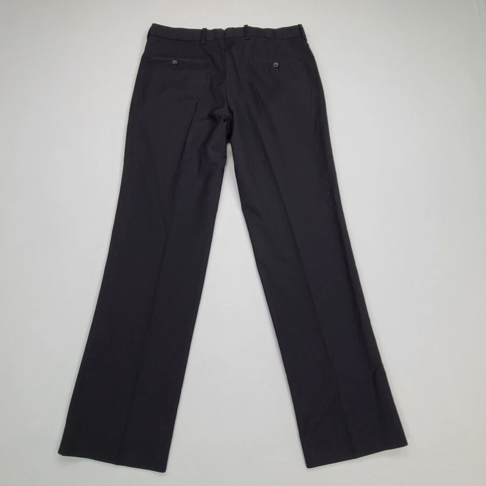 Pantalones de trapo Americanos para hombre 32 negro vestido informal al aire libre cómodo elegante para hombre Foto 2 de 4