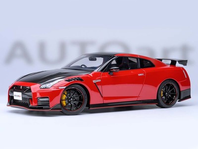 AUTOart Nissan GT-R (R35) Nismo 2022 Special Edition Vibrant Red 1:18 77502