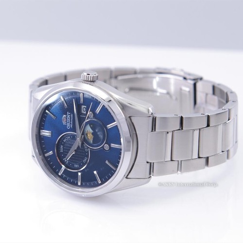 ORIENT CLASSIC RN-AK0303L SUN & MOON Mechanical Automatic Watch 22 Jewels Men's - Picture 5 of 11