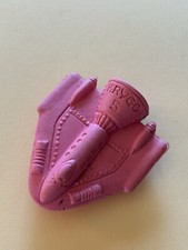 Vintage DIENER ERASER Pink KRYGO 5 Space Raiders Rocket Ship Toy