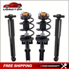 4PCS Front & Rear Complete Strut Shocks Assembly For GMC Acadia Buick Enclave
