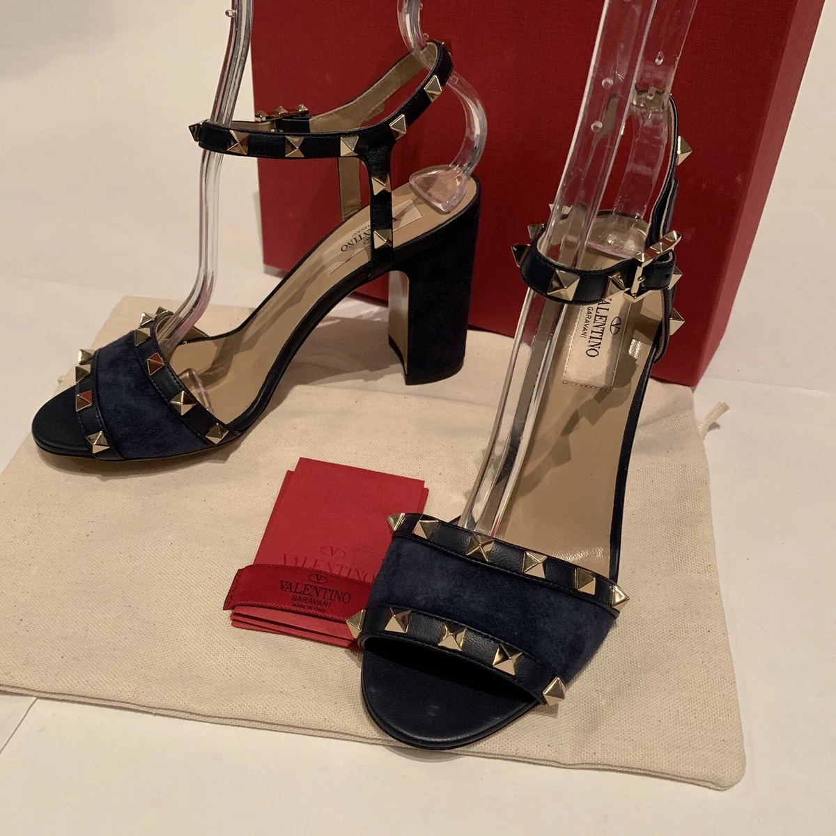 Valentino top marine rockstud