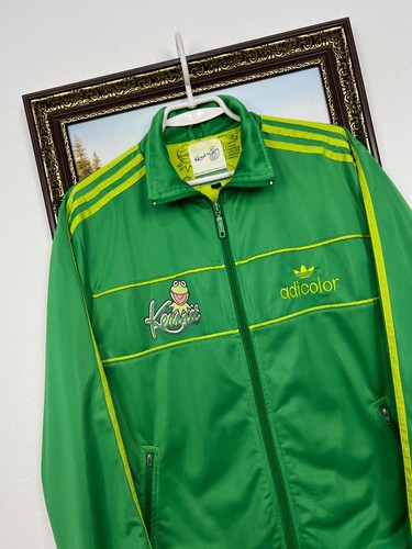 Vintage Adidas Adicolor Kermit The Frog G4 Limited Jacket Mens Track Top Size L - Picture 4 of 18
