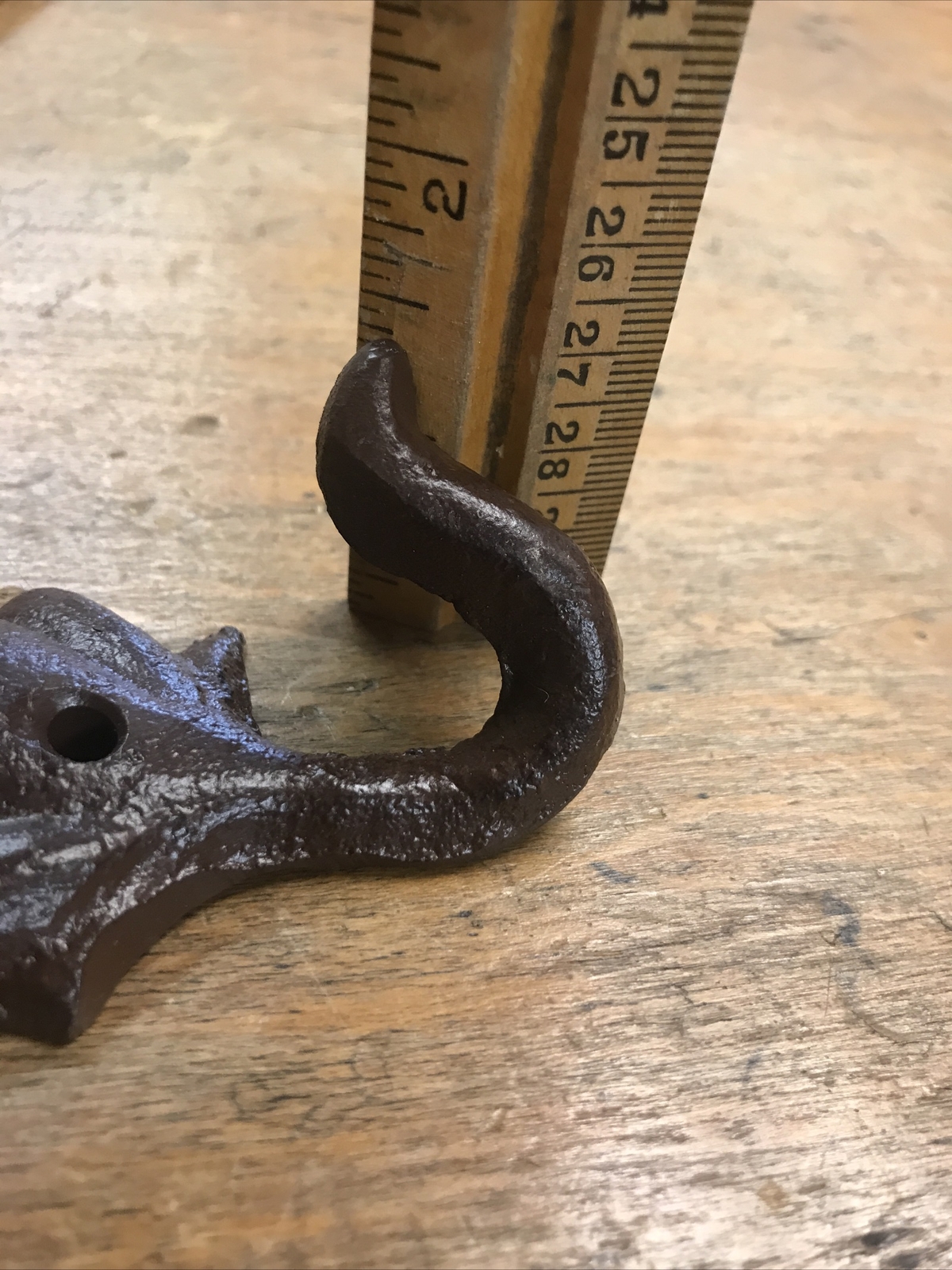 Cast Iron Antique Style DOG Coat Hooks Hat Hook Rack Towel LAB