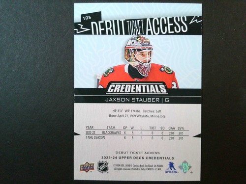 2023-24 Upper Deck Credentials Debut Ticket Access #'d u- pick - Picture 15 of 55