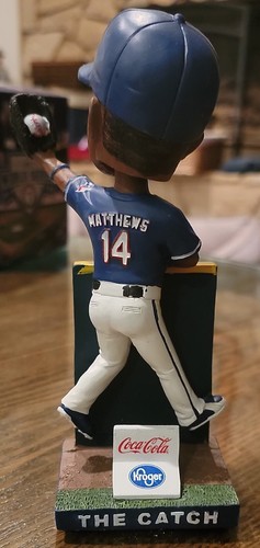 2019 Texas Rangers Gary Matthews Jr. The Catch Bobblehead Sponsored SGA - Picture 1 of 7