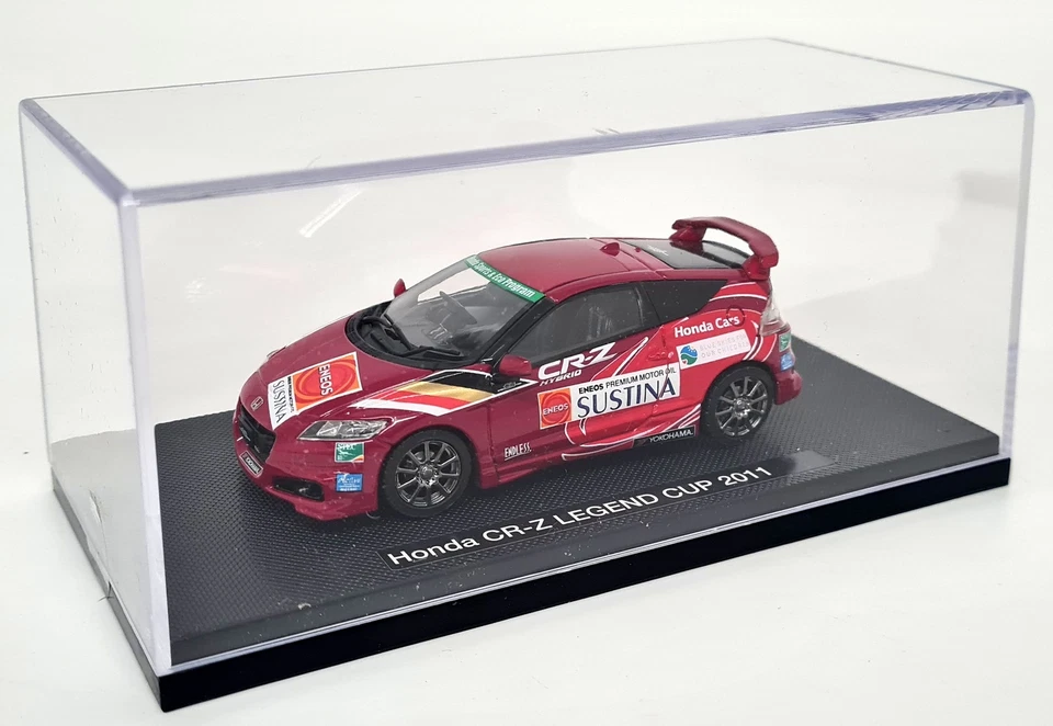 Ebbro 1/43 - Honda CR-Z Legend Cup 2011 красная литая модель автомобиля масштаб - Изображение 4 из 4