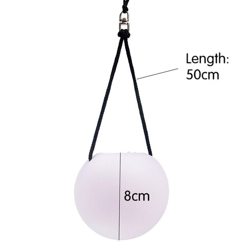 2 Pack Multicolor Glow POI LED Balls Flashing Light For Adult Kids Juggling New - Picture 14 of 15