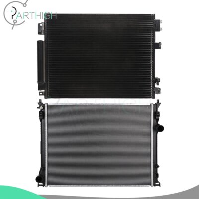 For 2011-2019 Chrysler 300 Dodge Charger Radiator & A/C Condenser Cooling Kit