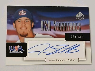 Jason Stanford Cleveland Indians 2004 Upper Deck SP Certified