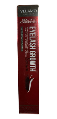 Velamo Advanced Eyelash Growth Serum - Thicker, Fuller Lashes - 5 ml - Exp 01/27