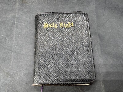 VINTAGE / ANTIKES TAGESLICHT TÄGLICHSWEG BAGSTER ANDACHTSBIBEL BUCH