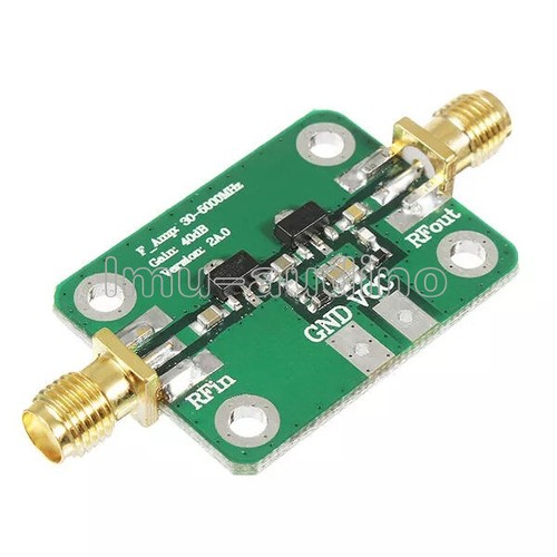 30-4000MHz 4GHz 40dB Gain 50Ω Broadband RF Amplifier Module For VHF/UHF ...