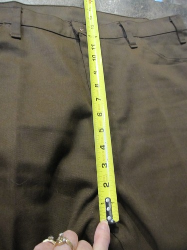 VTG 60's BIG "E" LEVIS MEN PANTS GOLD LABEL STA-PREST BROWN 44 X 31 ZIP 5-POCKET - Bild 23 von 24