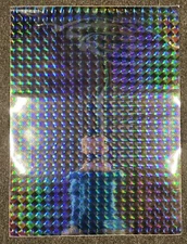 Holographic 27"x20" Sheet Poster 1" PRISM Peel & Stick