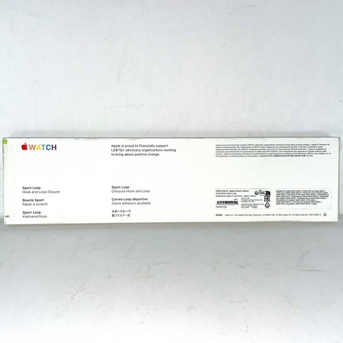 Apple iWatch 42mm 44mm 45mm 49mm 1-9 Ultra 2 SE Sport Loop Band - Pride Edition - 第 2/3 張圖片