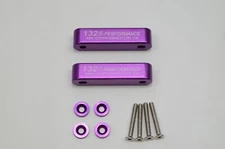 1320 Performance 1 inch hood spacer civic integra delsol eg ek dc2 purple
