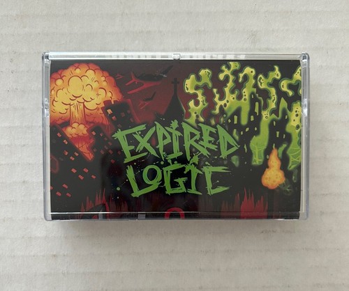 EXPIRED LOGIC s/t Cassette VG+ Wiener Records Burger Records Indie Hard Rock - Picture 3 of 11